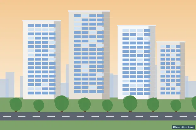 Illustrative image of 3 BHK Corner Apartment in Dwarka Expressway