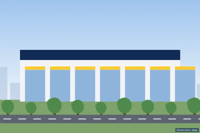 Illustrative image of High Street Shop with Frontage in Dwarka Expressway
